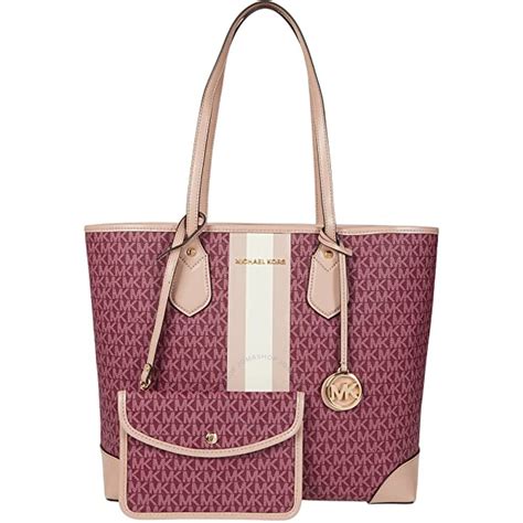 michael kors 30t9gv0t7b|Michael Kors Ladies Eva Signature Logo Large Tote Bag.